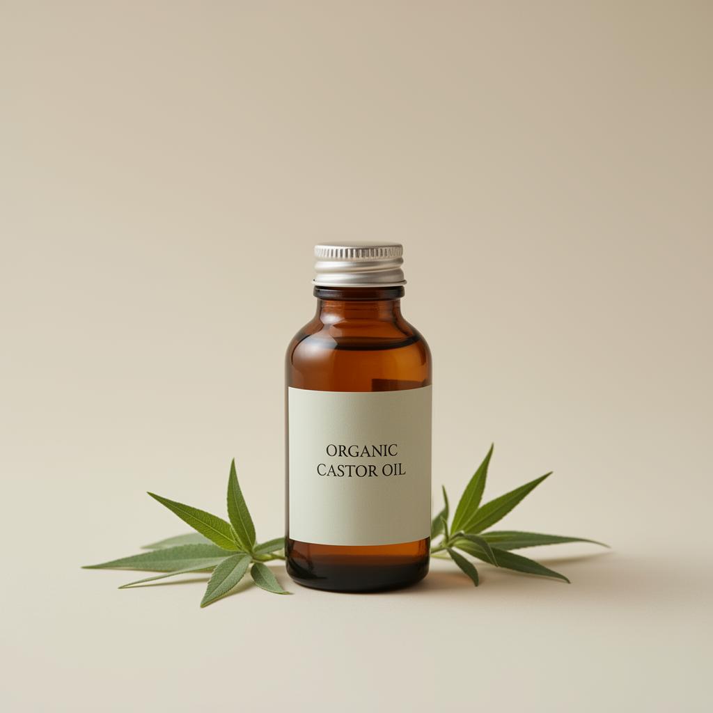 Organic castor oil for lash and brow conditioning